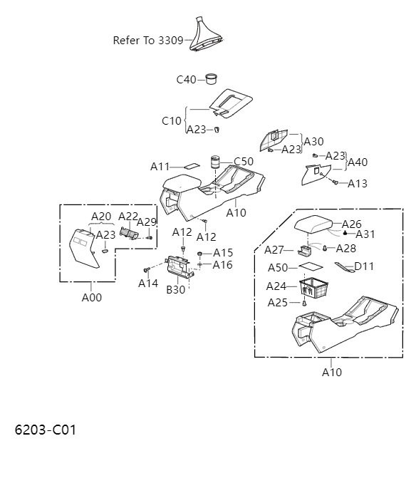 Console and support6203