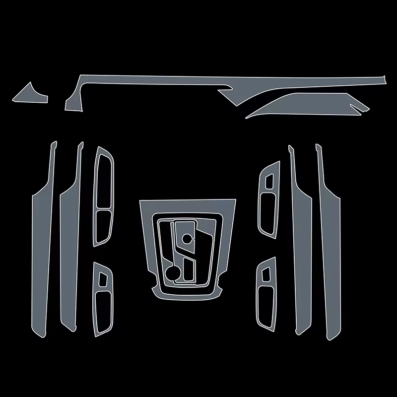 For Geely Atlas Pro Azkarra Boyue Pro FX11 2020-2023 Center Console Screen Transparent Tpu Protective Film Accessories Vehicles