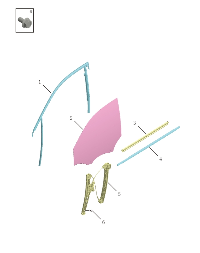 Front door glass5079