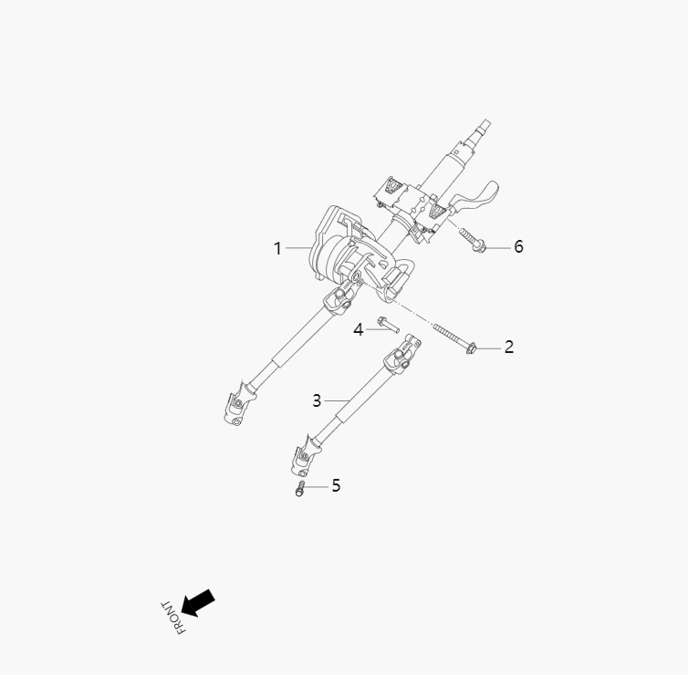 Steering column system5-13