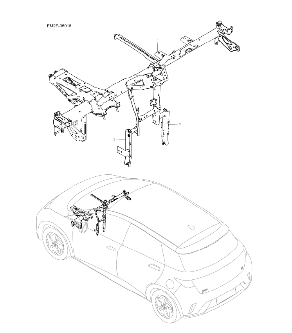 EM2E-05016 Pipe Beam