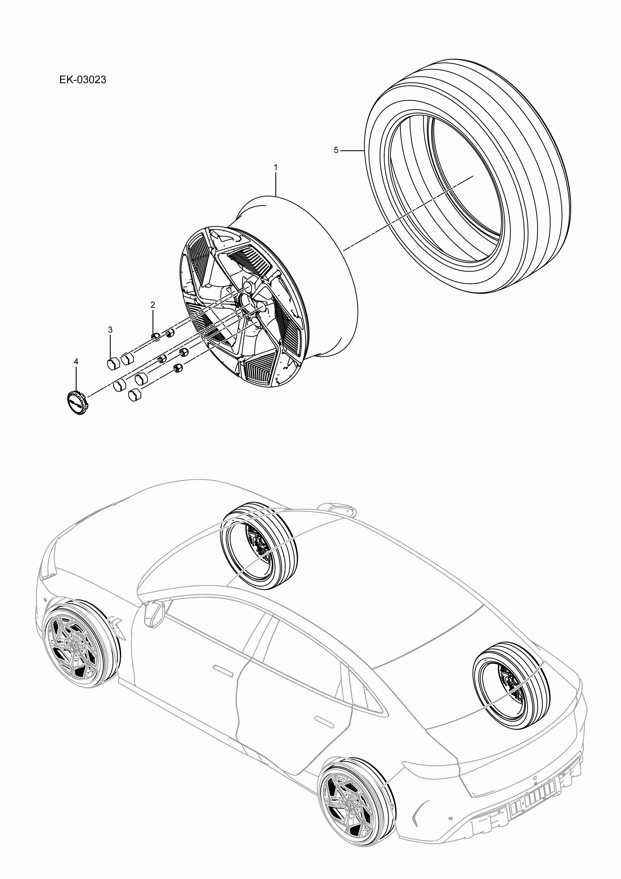 EK-03023 Wheel System