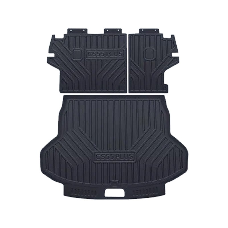 Changan Cs55 Plus 2022-2023 TPE Trunk Mat Anti Slip Waterproof Scratch Resistant Trunk Blanket Car Interior Decoration