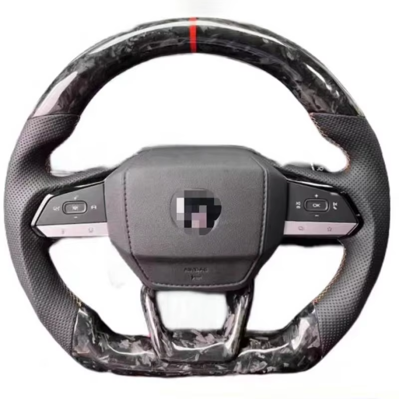 Changan Cs55 Plus Carbon Fiber Steering Wheel Steering Wheel Modification Accessories Automotive Parts