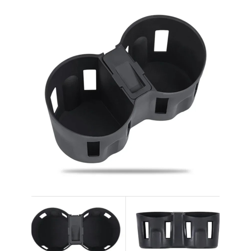 BYD HAN DMI/EV Car Central Control Water Cup Limiter Storage Silicone Sleeve Coaster Car Accessories Interior Decoration