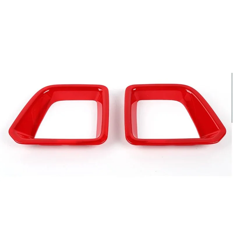 For Baic BJ40 Plus Ickx K2 2021-2022 Front and Rear Bumper Trailer Hook Decorative Frame Stickers on Accessories Parts
