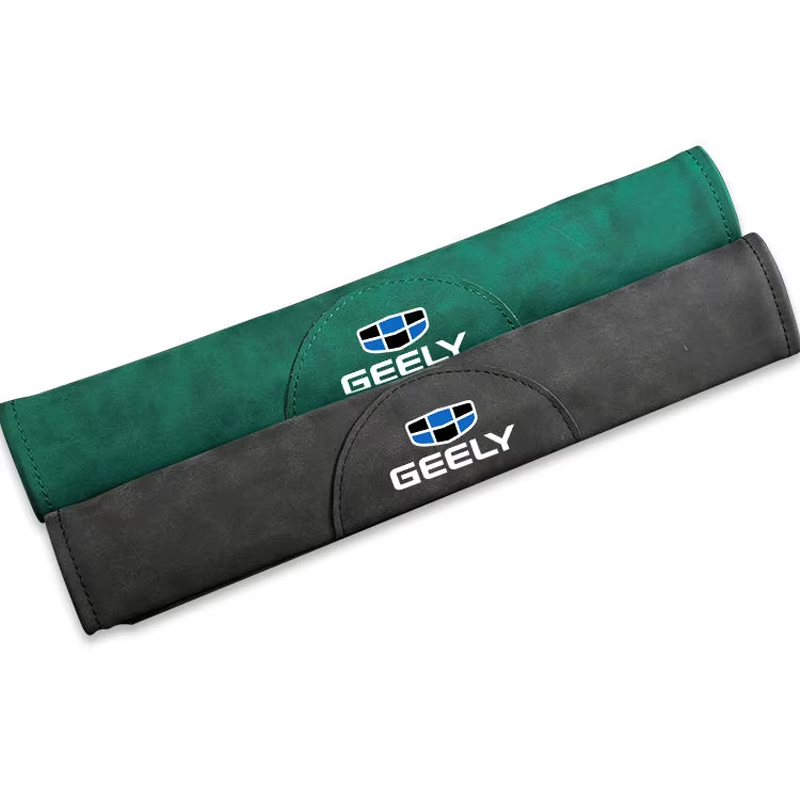 For Geely Monjaro Coolray Xingyue L Binyue Extended Seat Belt Shoulder Cover Car Interior Accessories Suede Material
