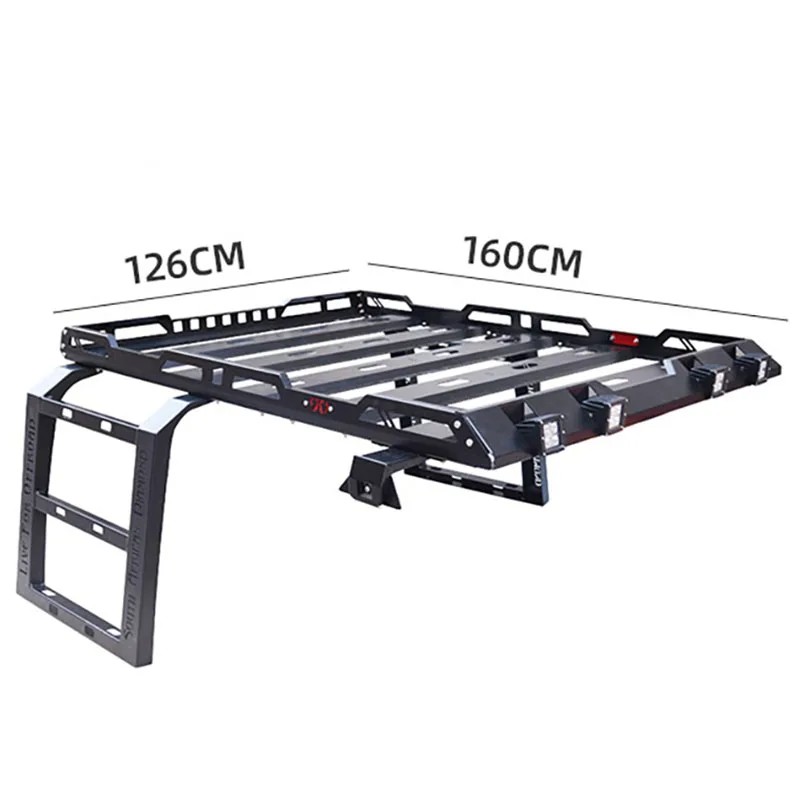 For Baic BJ40 Plus Ickx K2 2021-2023 Aluminum Alloy Roof Platform Luggage Rack Accessories for Vehicles Car Exterior Parts
