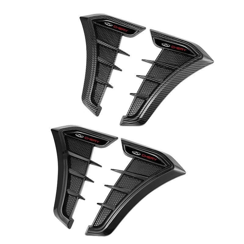 Chery Tiggo 7 Pro 2021 2023 leaf panel decorative stickers refit accessories Waist line decorative sign accesorios para auto