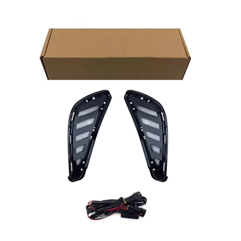 BYD Dolphin 2023-2024 LED daytime running lights car fog lights three-color streamer