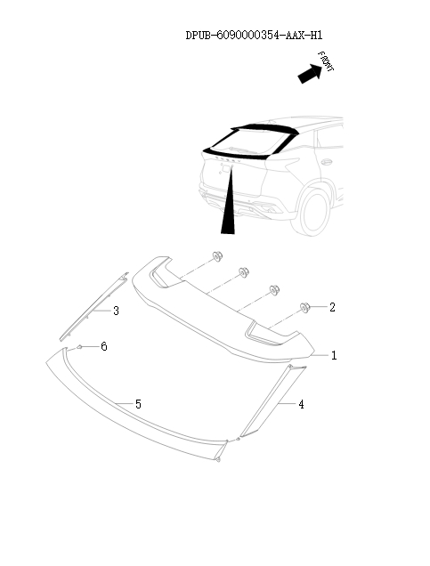 Tail decorative piece   18