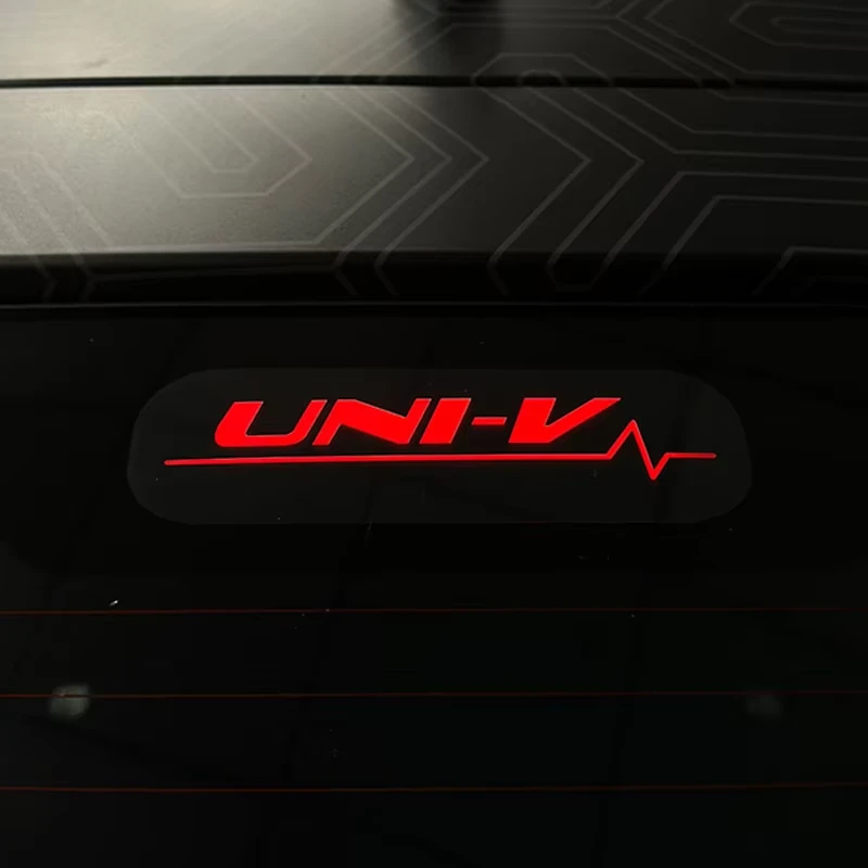 Changan UNI-V UNIV 2022 2023 Brake light projection panel rear tail light sticker personalized decoration