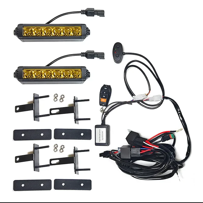 Chery Jetour Traveller T2 Front Bumper Spotlight Off-Road Light LED Front Bumper Fog Light Modification