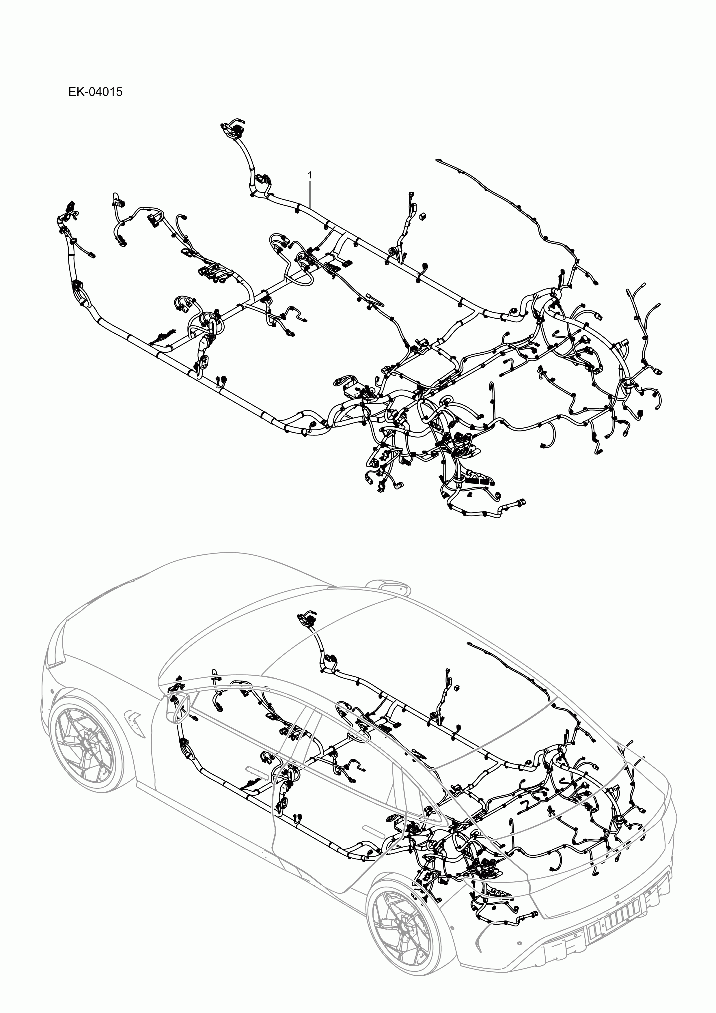 EK-04015 floor harness