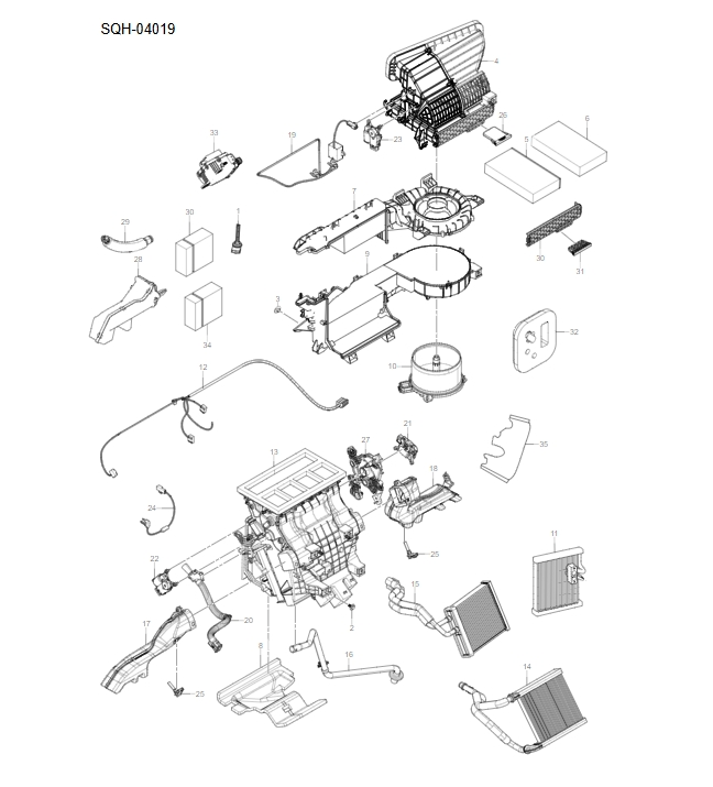 SQH-04019 Air conditioning system 1