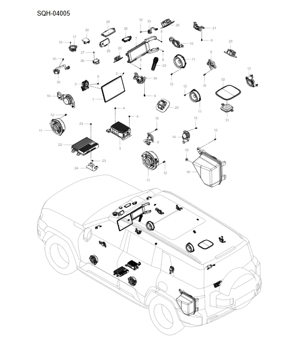 SQH-04005 Multimedia System