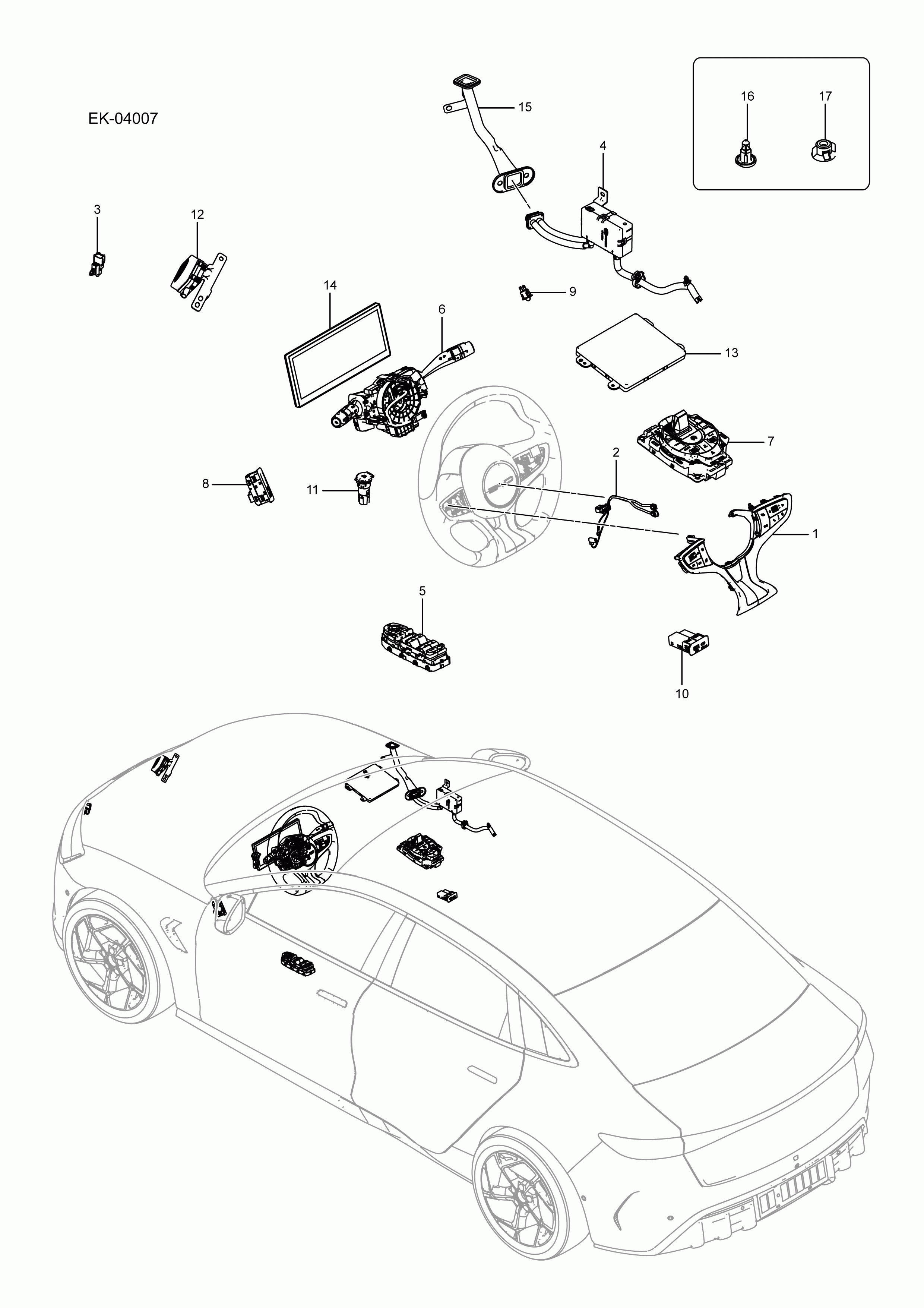 EK-04007 Vehicle Electrical Accessories