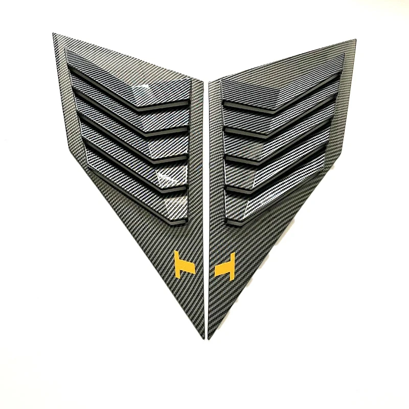 ChangAn Uni-T UniT 2020-2023 Rear Quarter Window Cover Carbon Fiber Look Decorative Automobiles Parts Accesorios Para Auto