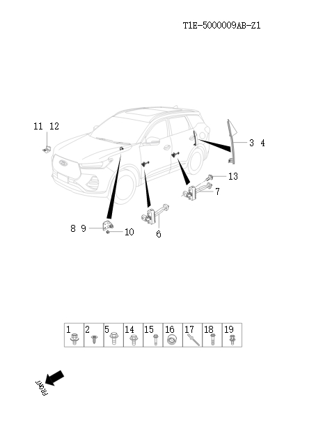 Vehicle body accessory assembly    73