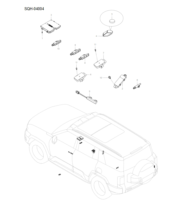 SQH-04004 Intelligent Key System