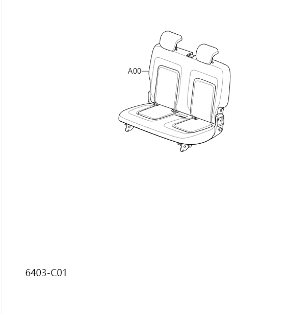 rear seat6403