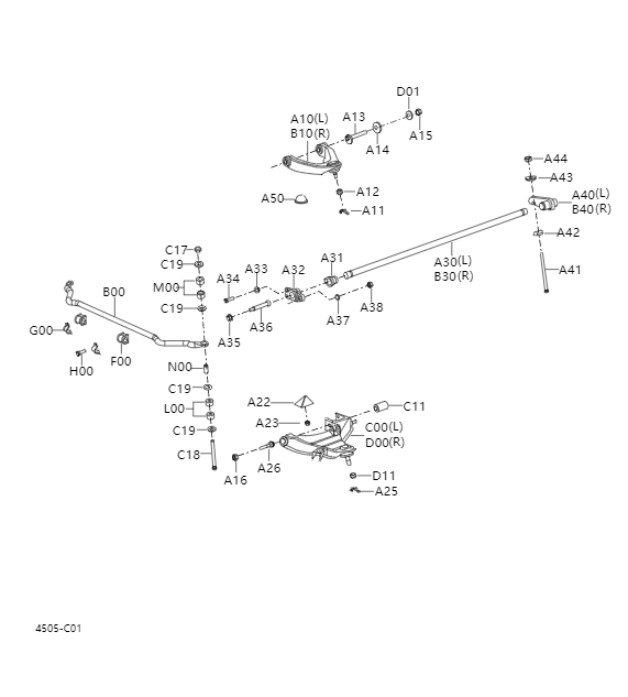 FRONT SUSPENSION4505
