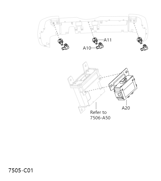 Sensors - Auxiliary Parking7505