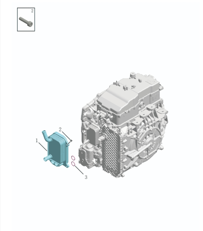 Automatic transmission oil cooling system3052