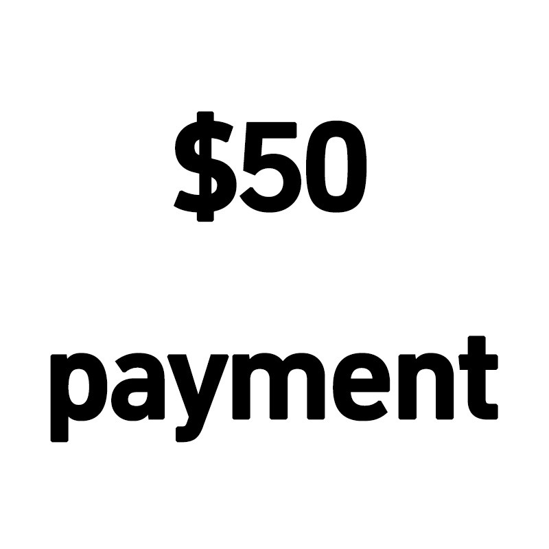 $50 payment
