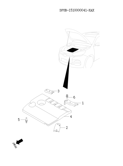 Engine decorative cover system    36