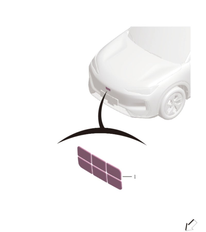 Radiator mask assembly6013