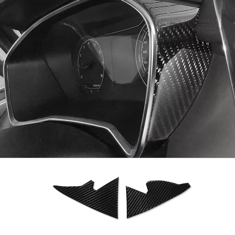 For Geely Coolray 2018-2021 BinYue Decorative Stickers on the Left and Right Sides of the Instrument Panel Car Accessories Parts