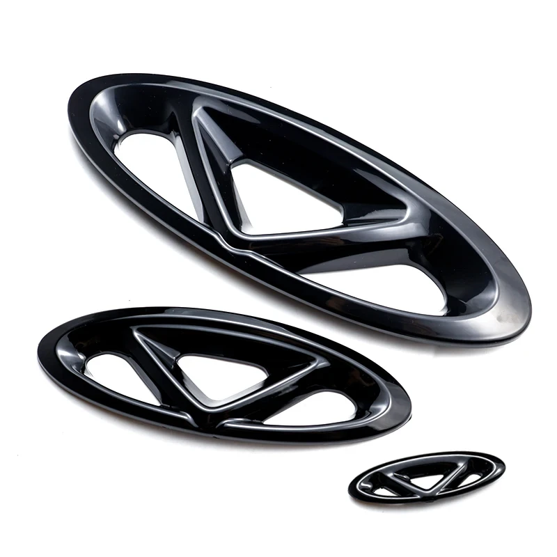 Chery Tiggo 7 Pro 2020 2024 Car Black Emblem Logo Stickers Grille Badge Automobiles Parts Refit Accesorios Para Auto Tools