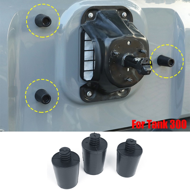 For Great Wall Tank 300 TANK 300 Hybrid Modified Wheel Hub Spare Tire Buffer Rubber Pad Support Rubber Accessories