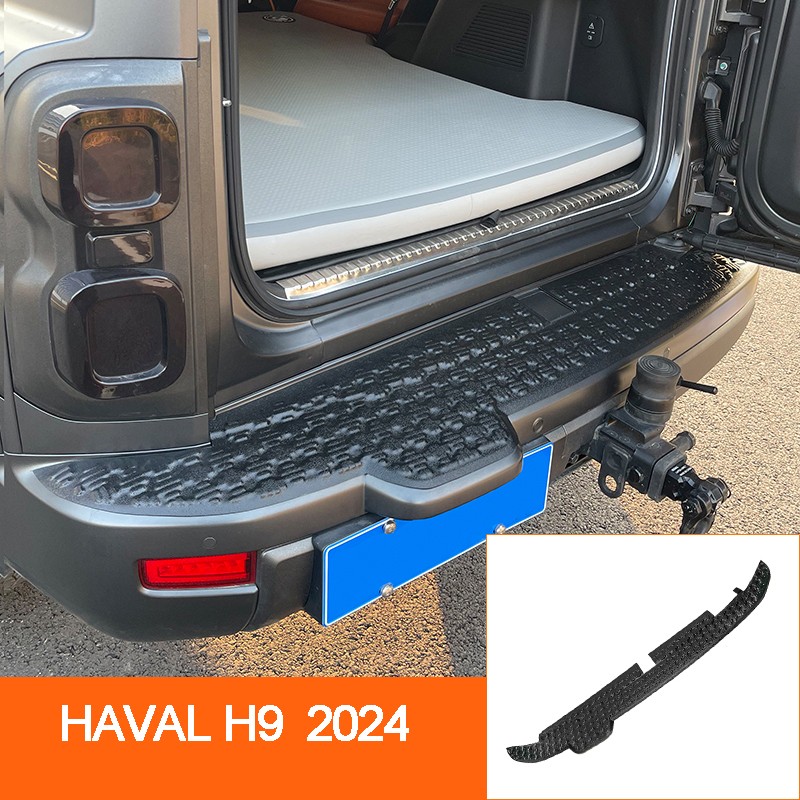 For Great Wall Haval H9 2024 2025 Trunk Guard Sash Strip Tail Door Trim Strip Accessories