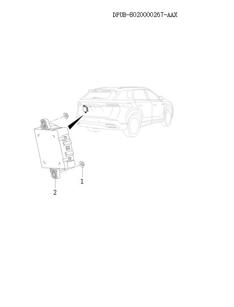 Electric tailgate control system   104