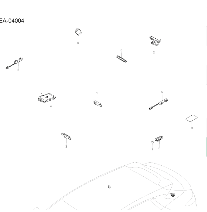 UKEA-04004 Smart Key System