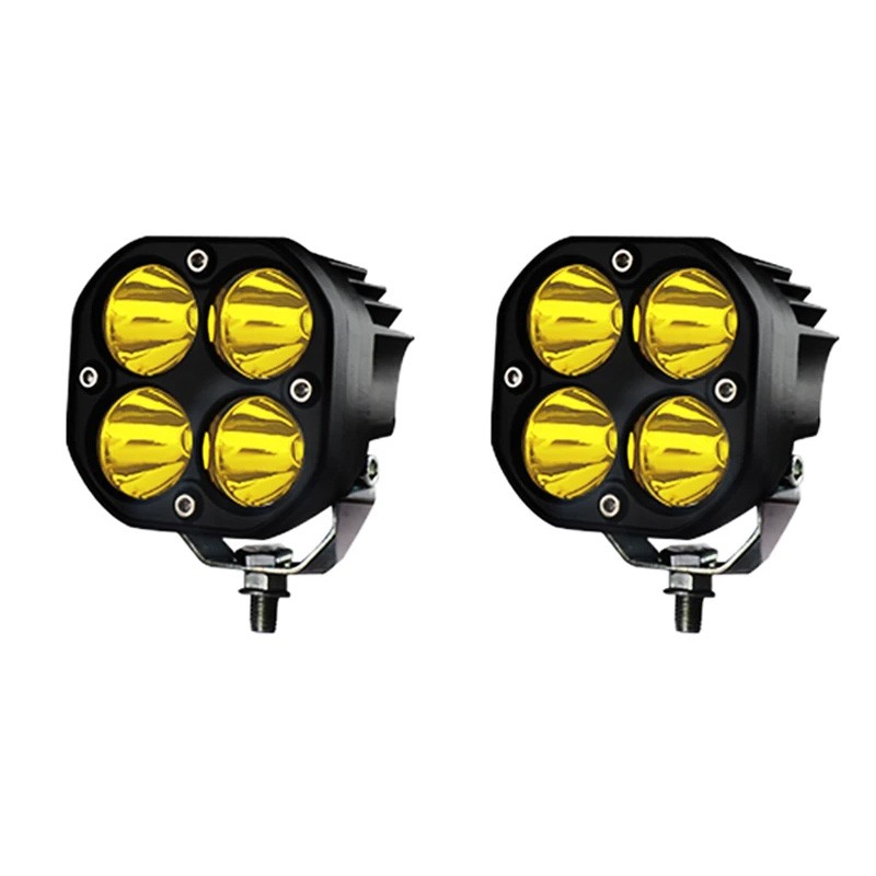 GWM Great Wall Poer 2019-2023 Car Engine Hood A-pillar Led Work Light Bar Spotlight Fog Lamp With Mount Bracket