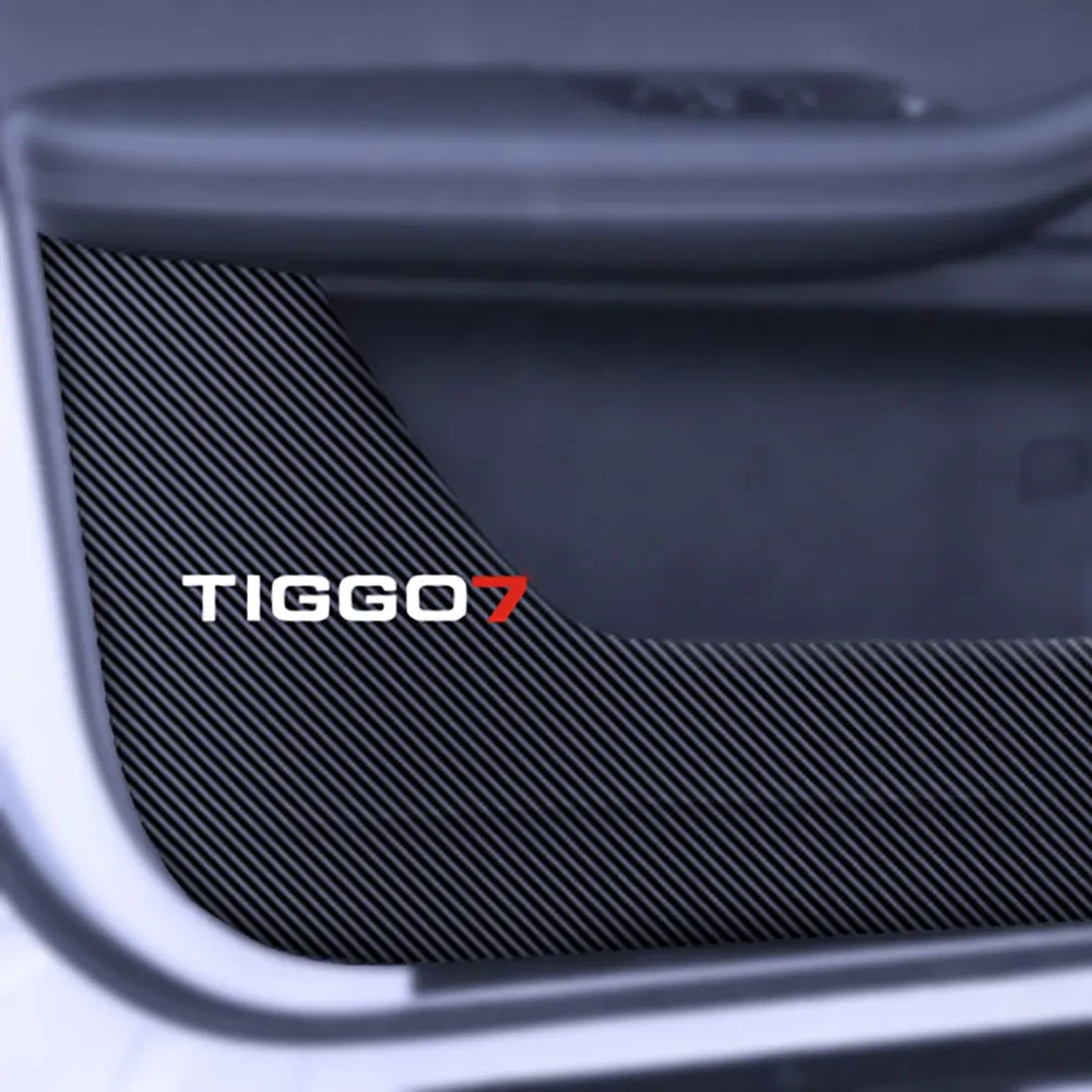 Chery TIGGO 7 Pro 2020 2021 2022 Car Door Anti-kick Mat Anti-Scratch Dust-Proof Doormat Accessories Interior Pads