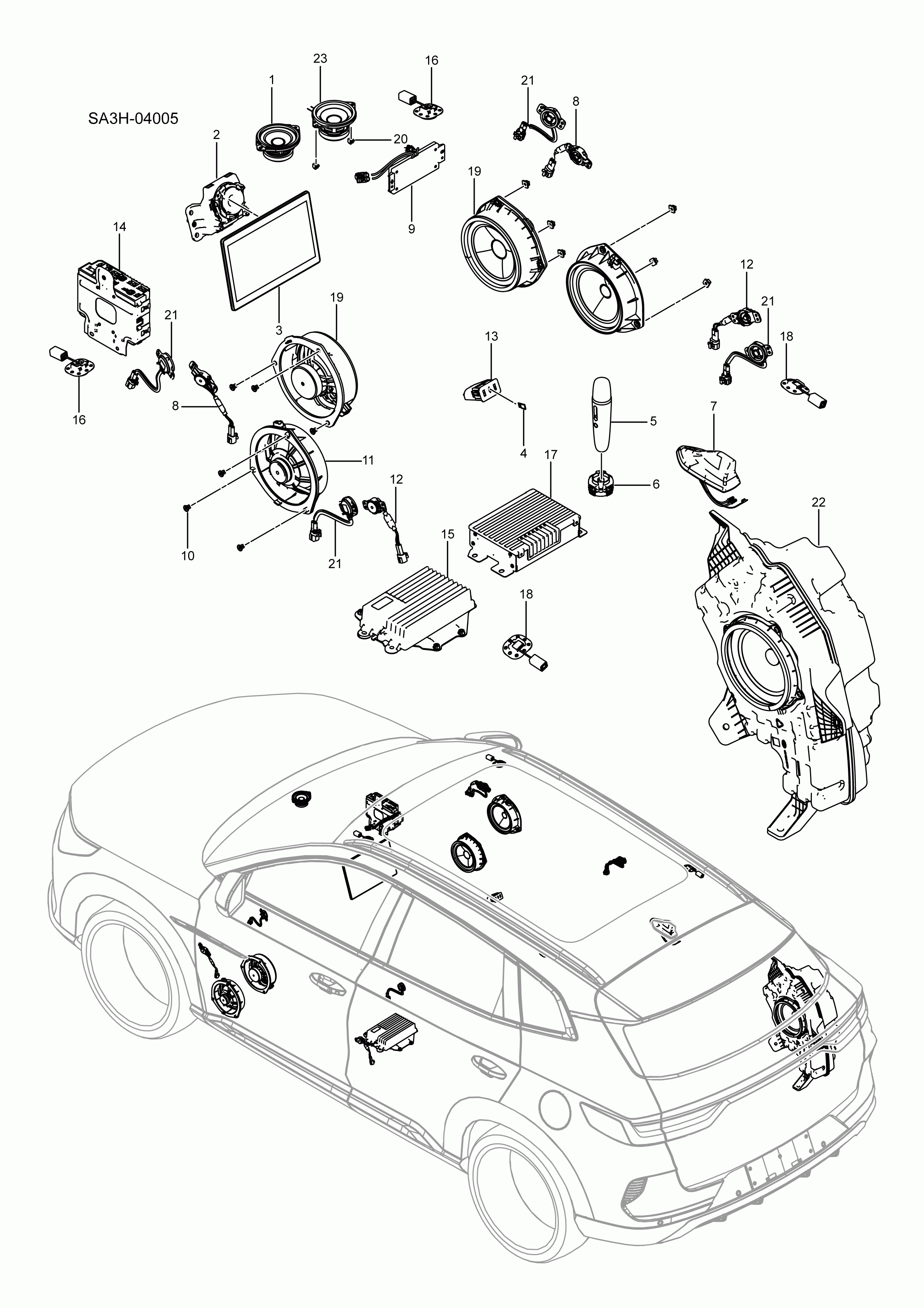 SA3HJ-04005 Multimedia System